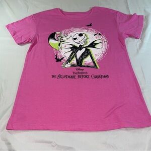 Hybrid Apparel Pink Nightmare‎ Before Christmas Tee